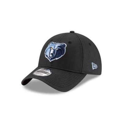 Memphis Grizzlies Gorra | New Era NBA Waxed Canvas 9twenty Adjustable Cap Mexico - Negros